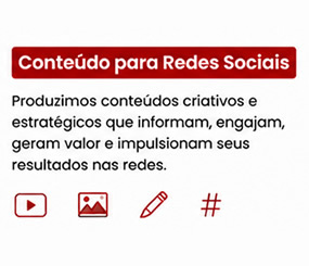 Conteúdo para Redes Sociais